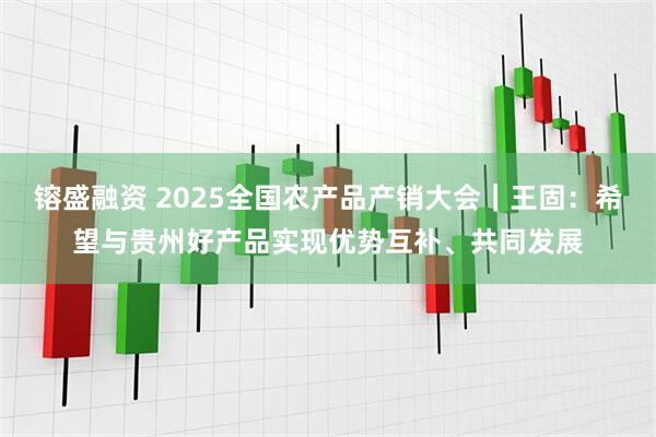 镕盛融资 2025全国农产品产销大会｜王固：希望与贵州好产品实现优势互补、共同发展