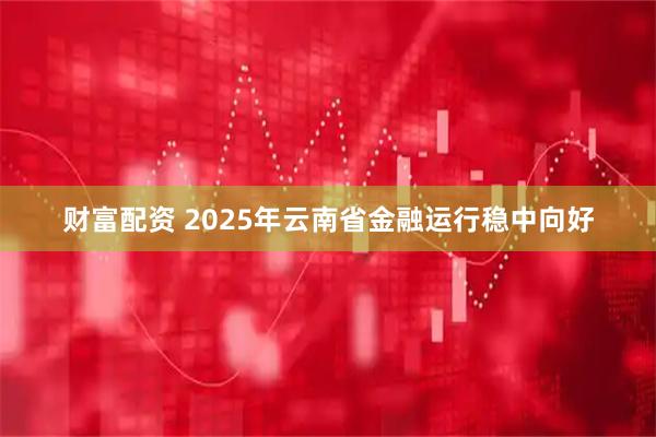 财富配资 2025年云南省金融运行稳中向好