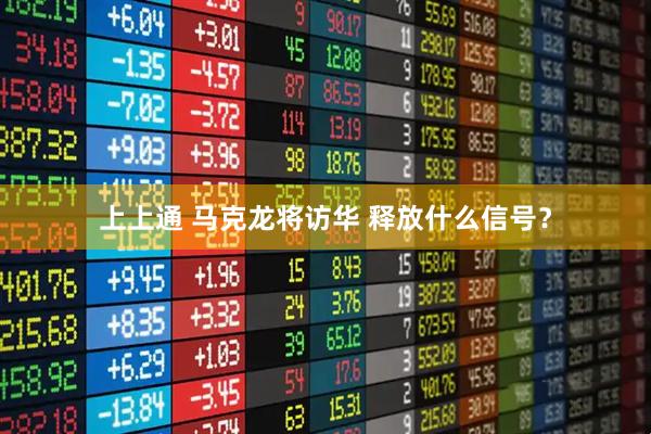 上上通 马克龙将访华 释放什么信号？